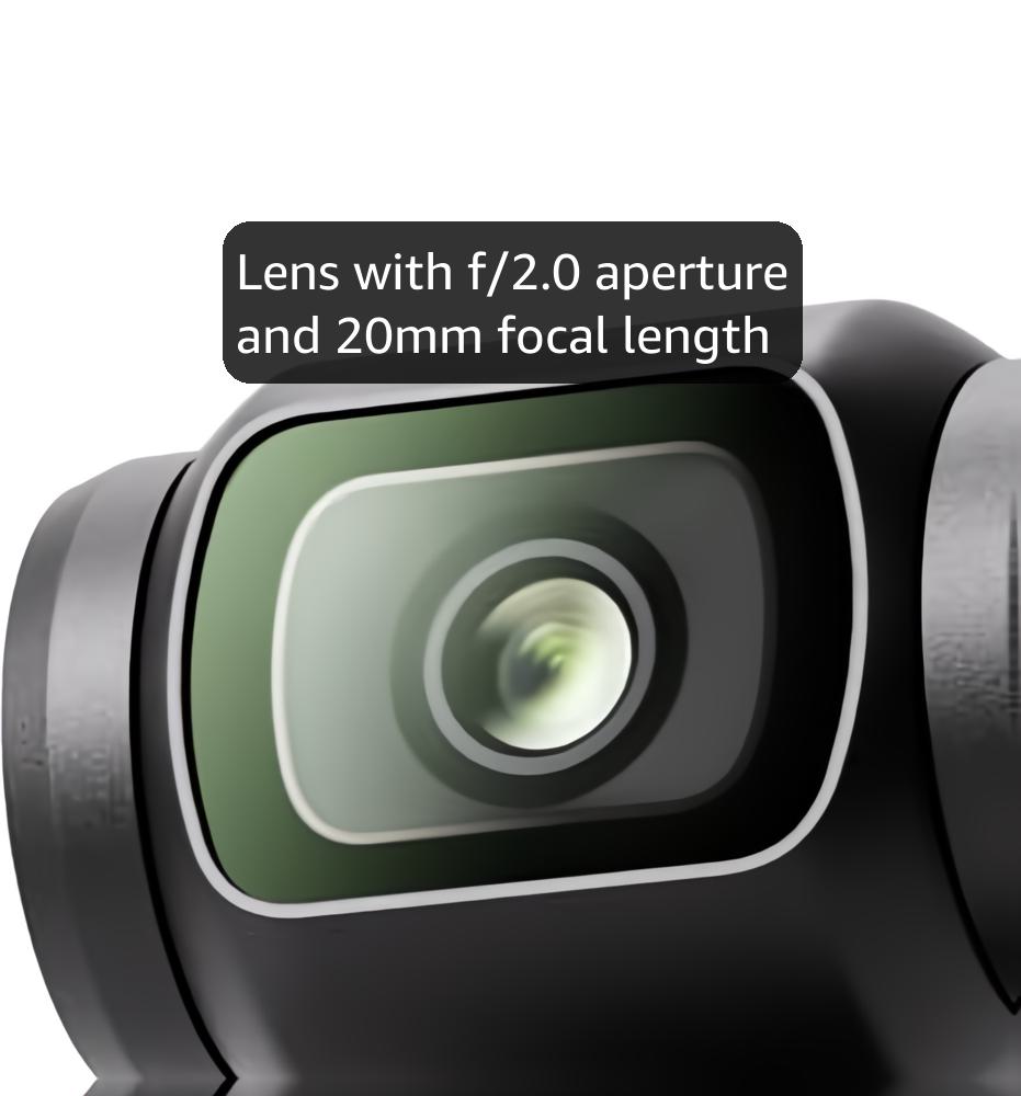 DJI Osmo Pocket 3, Vlogging Cameras with 1'' CMOS & 4K/120fps Vlog Camera, 3-Axis Stabilization, Fast Focusing, Face/Object Tracking, Digital Vlogging Camera for YouTube