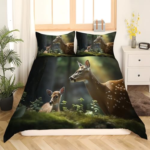 Housse couette en microfibre douce avec fermeture éclair pratique