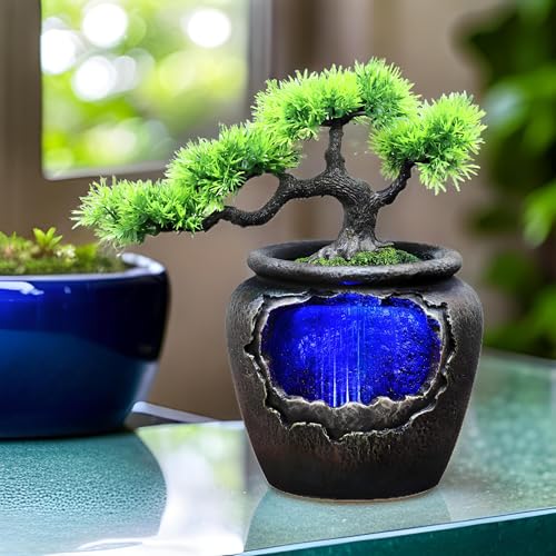 Fuente de agua que fluye LED para un hogar lleno de calma y prosperidad 7