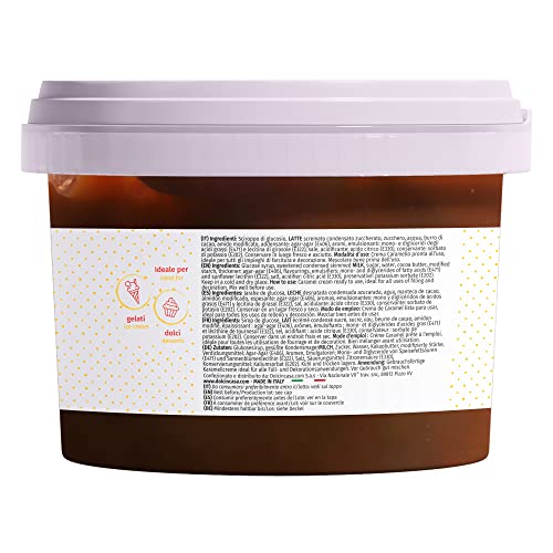 Crema Spalmabile al Caramello 500 Gr - Senza