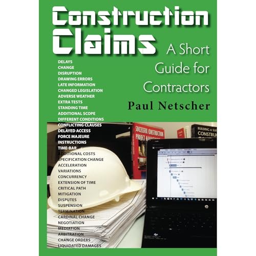 Construction Claims Audiolibro Por Paul Netscher arte de portada