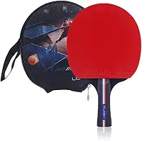 Raquete Clássica Loki X1 Tênis de Mesa Wang Hao Aprovado ITTF + Raqueteira Capa