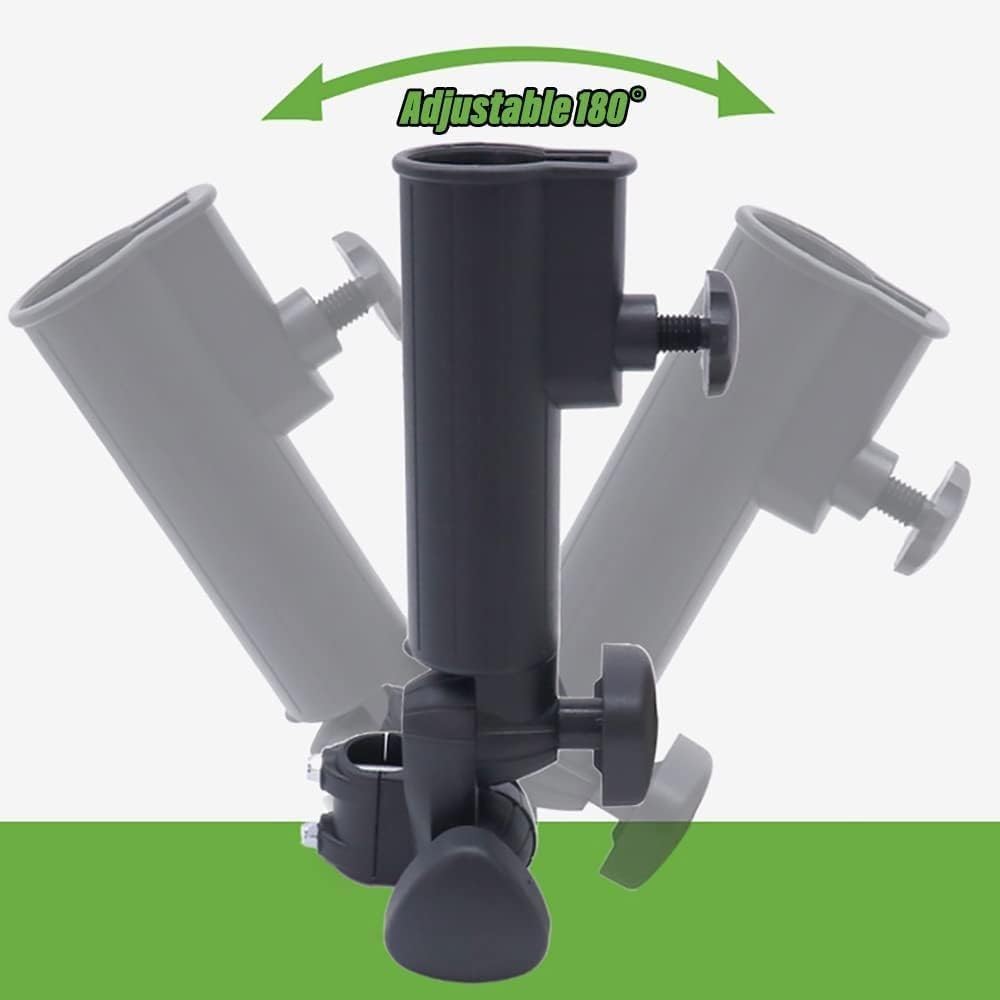 Soporte para Paraguas de Golf Universal Ajustable Negro