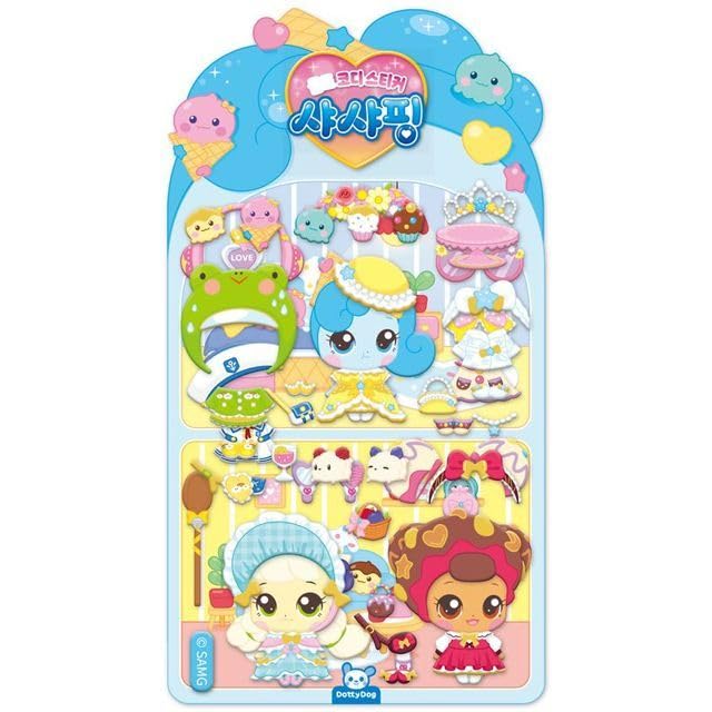 캐치! 티니핑 Catch! Teenieping Season 4 Sour & Sweet Gold Codi Stickers – Shashaping Dress-Up Playset