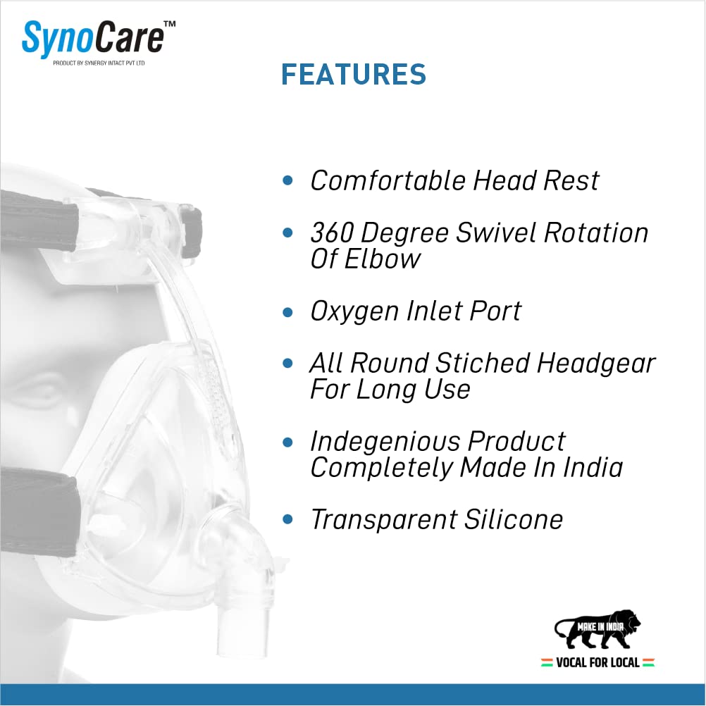 Synocare Cpap Mask Bipap Mask for bipap machine cpap machine for 