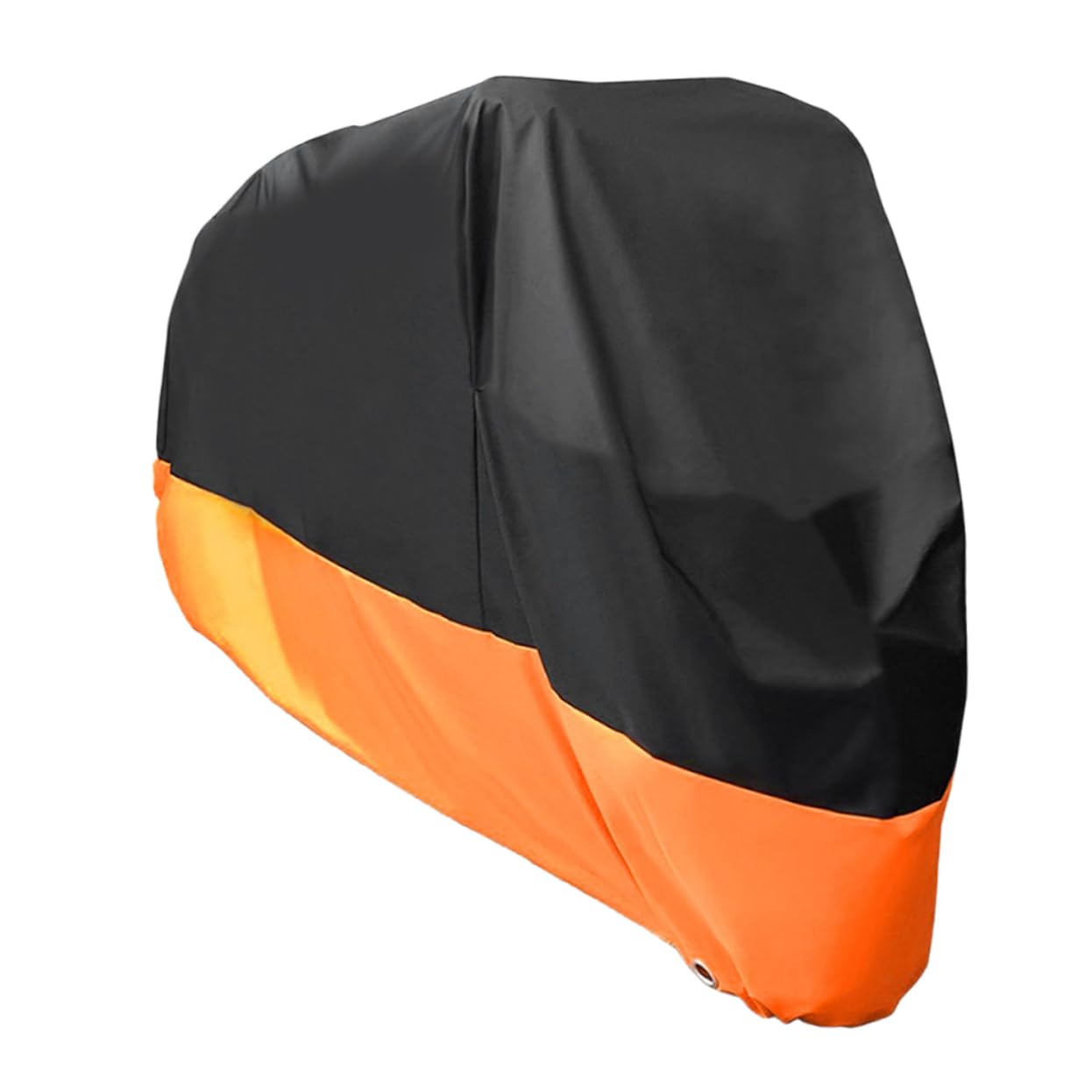 MAGICLULU Housse De Moto Imperméable Et Étanche Housse De Protection La Pluie Soleil pour Quad Et Scooter Noir Et Orange