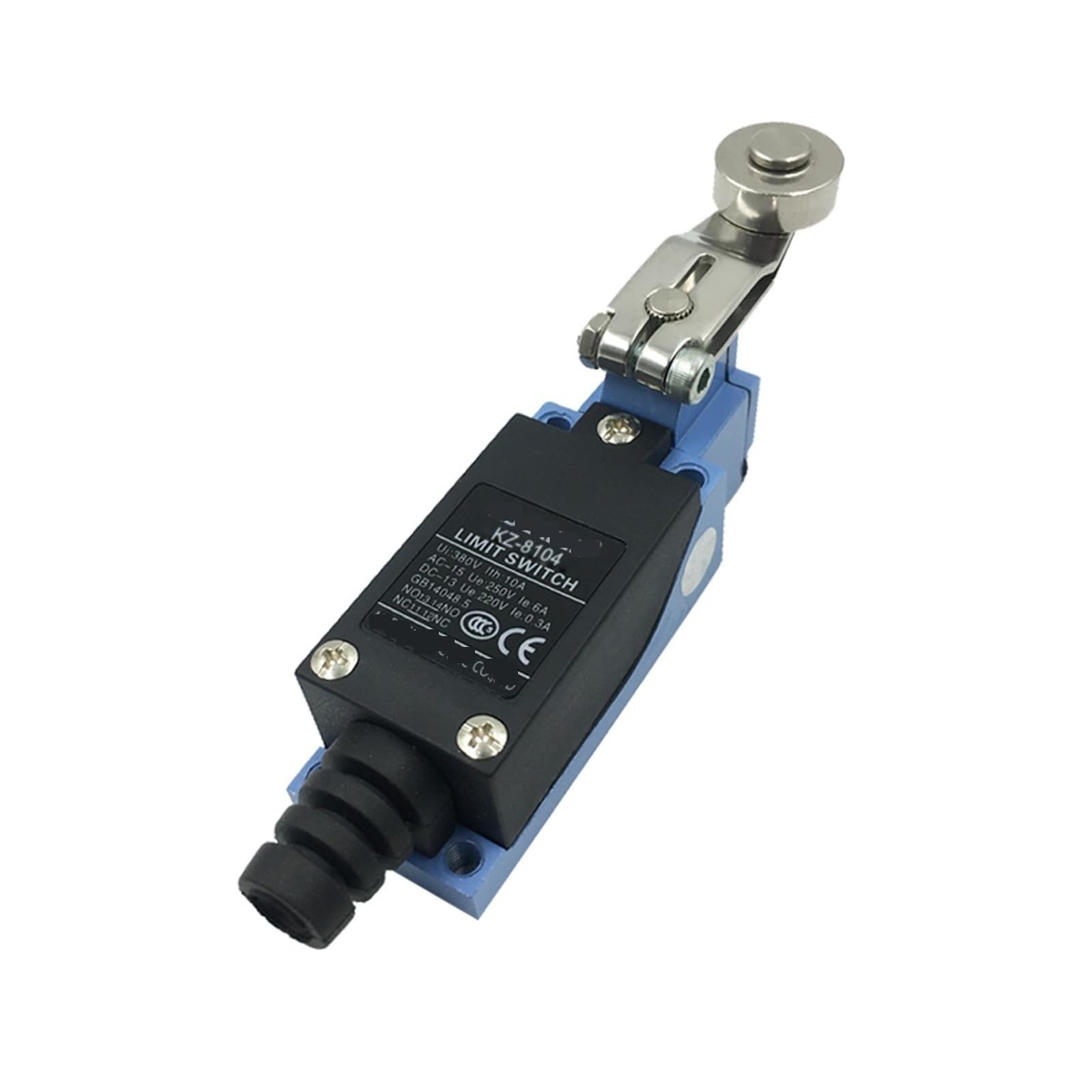 KZ-8 Series Rotary Swing Arm with Roller Type Limit Switch Roller Lever Type Travel Switch 10A 250VAC(Plastic Roller)