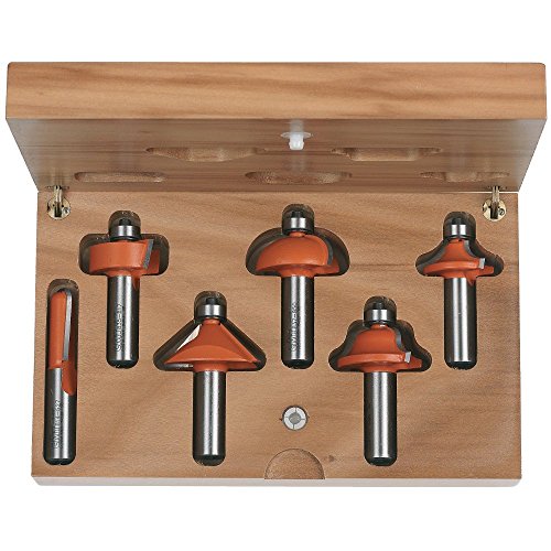 CMT 800.504.11 6-Piece Router Bit Set, 1/2-Inch Shank