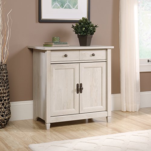 Sauder Edge Water Utility Cabinet with Accent Storage - Chalked Chestnut, 28.19 L x 19.45 W x 29.02 H