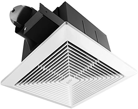 BV Bathroom Fan Ultra-Quiet 90 CFM, 0.8 Sone Bathroom Ventilation and Exhaust Bath Fan, Bathroom Ceiling Fan, HVI 2100-certified and UL Approved (No Attic Access Required)