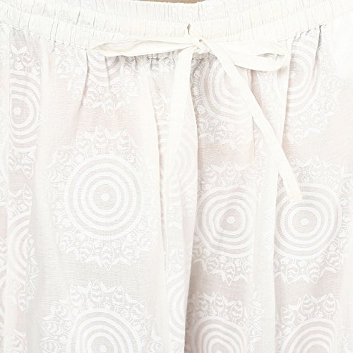 Buy Alto Moda By Pantaloons Women's Ankle Length Palazzo (205000005742422, White, 7XL) at Amazon.in