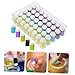 STOBOK 40pcs Diy Boys and Girls Painting Toys Kit Fingertip Sponge Sleeves Boy Girl Washable Finger Paint