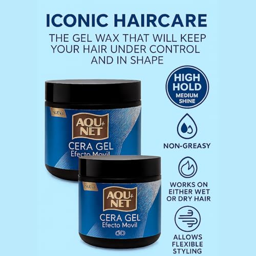 Gel para cabello Aqua Net Matte, pack de 2, 3.17 oz c/u miniatura 2