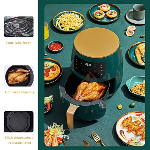 LYYAN Digitale Luftfritteuse, vollautomatische Hühnerflügel- und Pommes-Frites-Maschine ohne Öldampf Elektrischer… – Bild 3