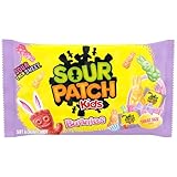 SOUR PATCH KIDS Bunnies Soft & Chewy Easter Candy, 18 Snack Packs