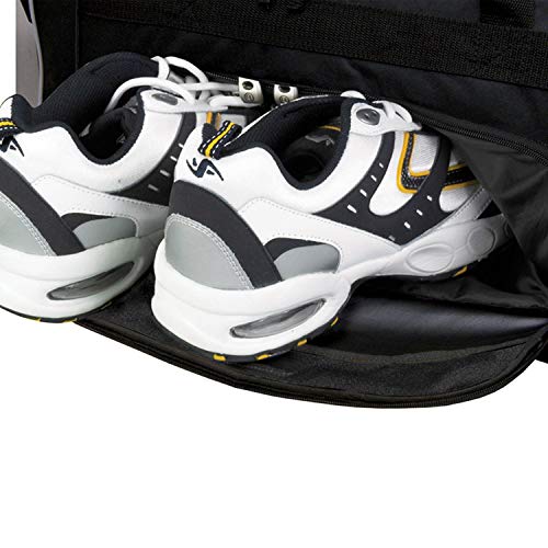 Travelers Club Adventure Travel Duffel Bag, Black, 28 Inch