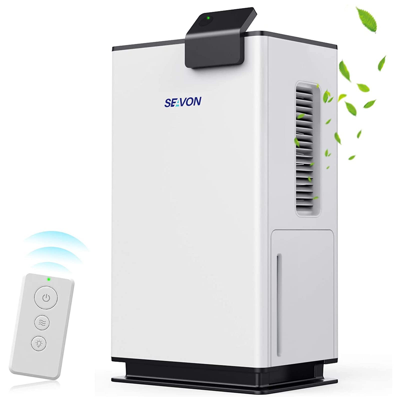 Buy SEAVON 68oz Dehumidifiers for Home with Remote Controller, Ultra