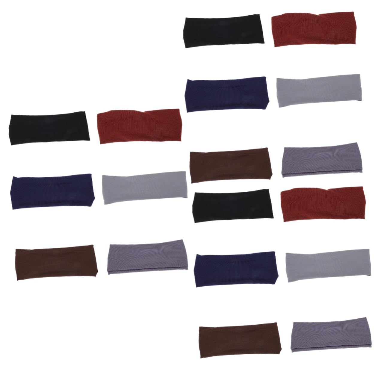 3 Series Diademas Deportivas Absorbentes De Sudor para Fitness Yoga Y Ejercicio Accesorios Elásticos para Colores 6 Piezas X 3