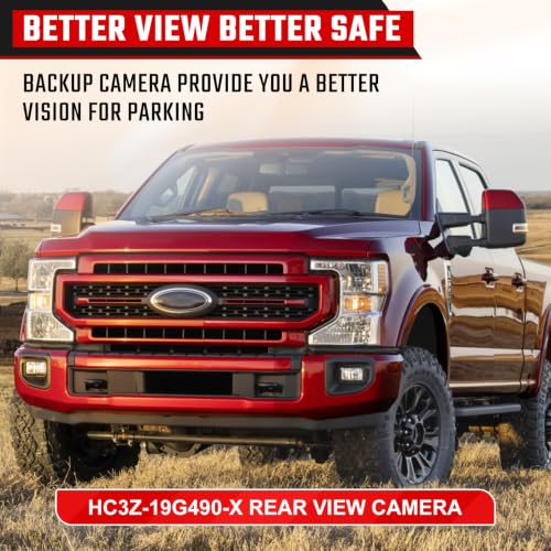 Image of HC3Z-19G490-X Backup Camera Fit for Ford F250 F350 Super Duty 2017-2019