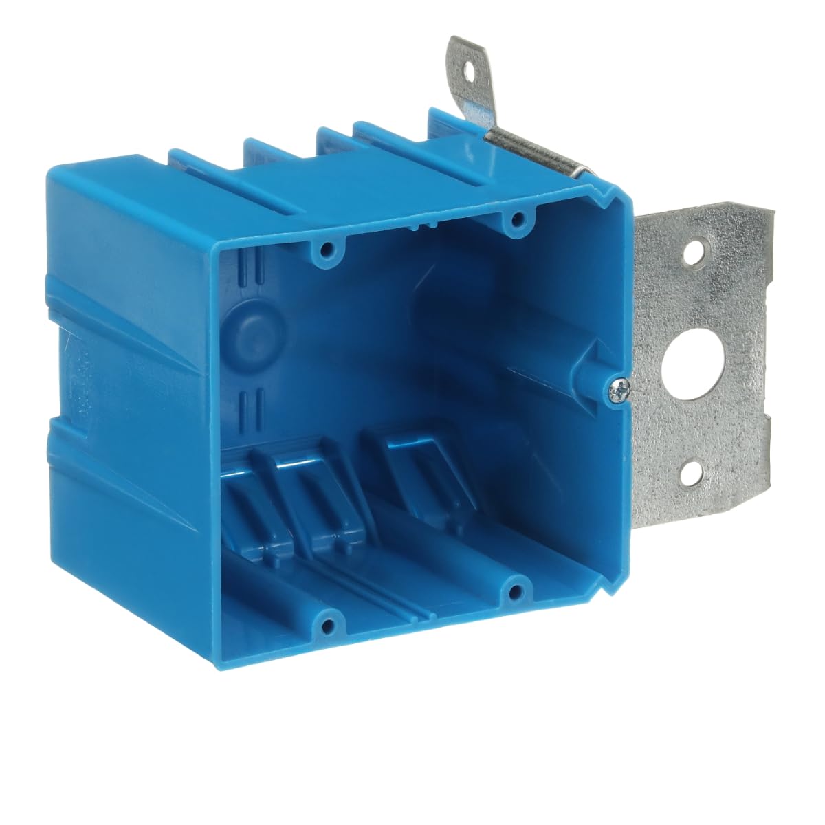 Carlon B234ADJ Outlet Box, New Work, 2 Gang, 3-5/8-Inch