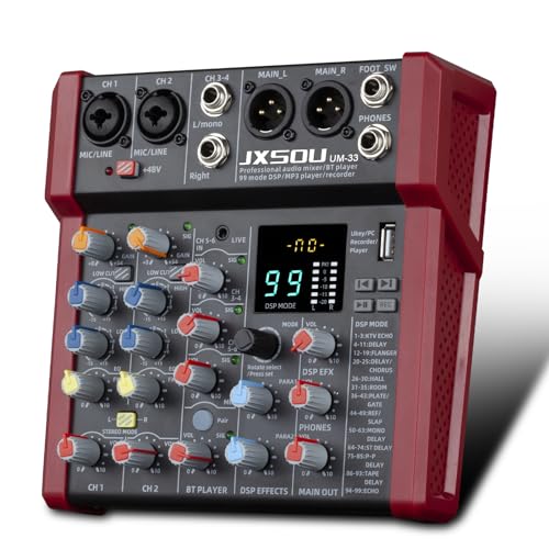 JXSOUU DJ MIXER (UM-33)