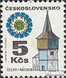 Czechoslovakia 2081y flouresierendes Paper unmounted Mint/Never hinged ** MNH 1986 Structures (Stamps for Collectors)