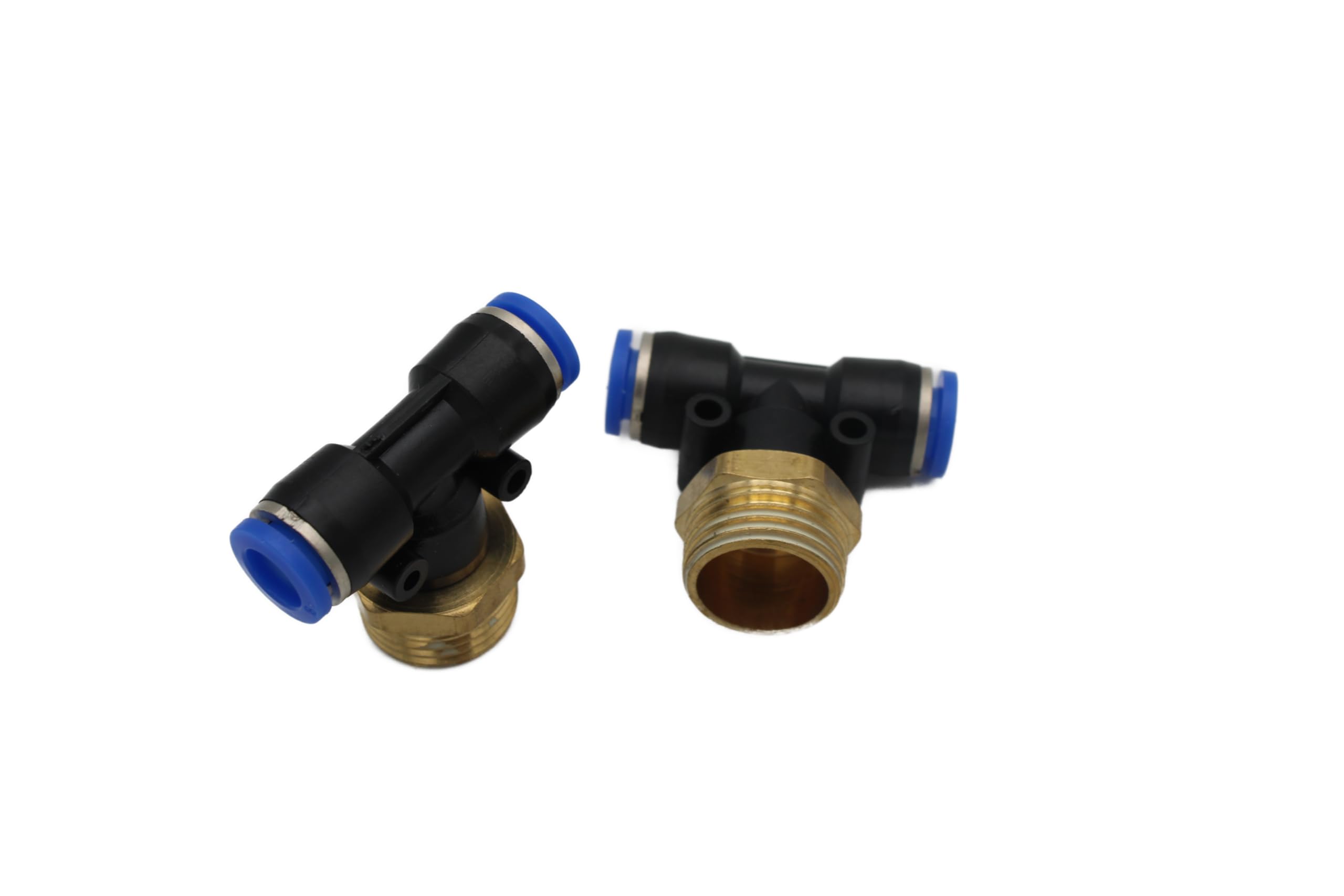 Raccord pneumatique TE 1/2" - 8 mm IQS - Pièce en T à air comprimé