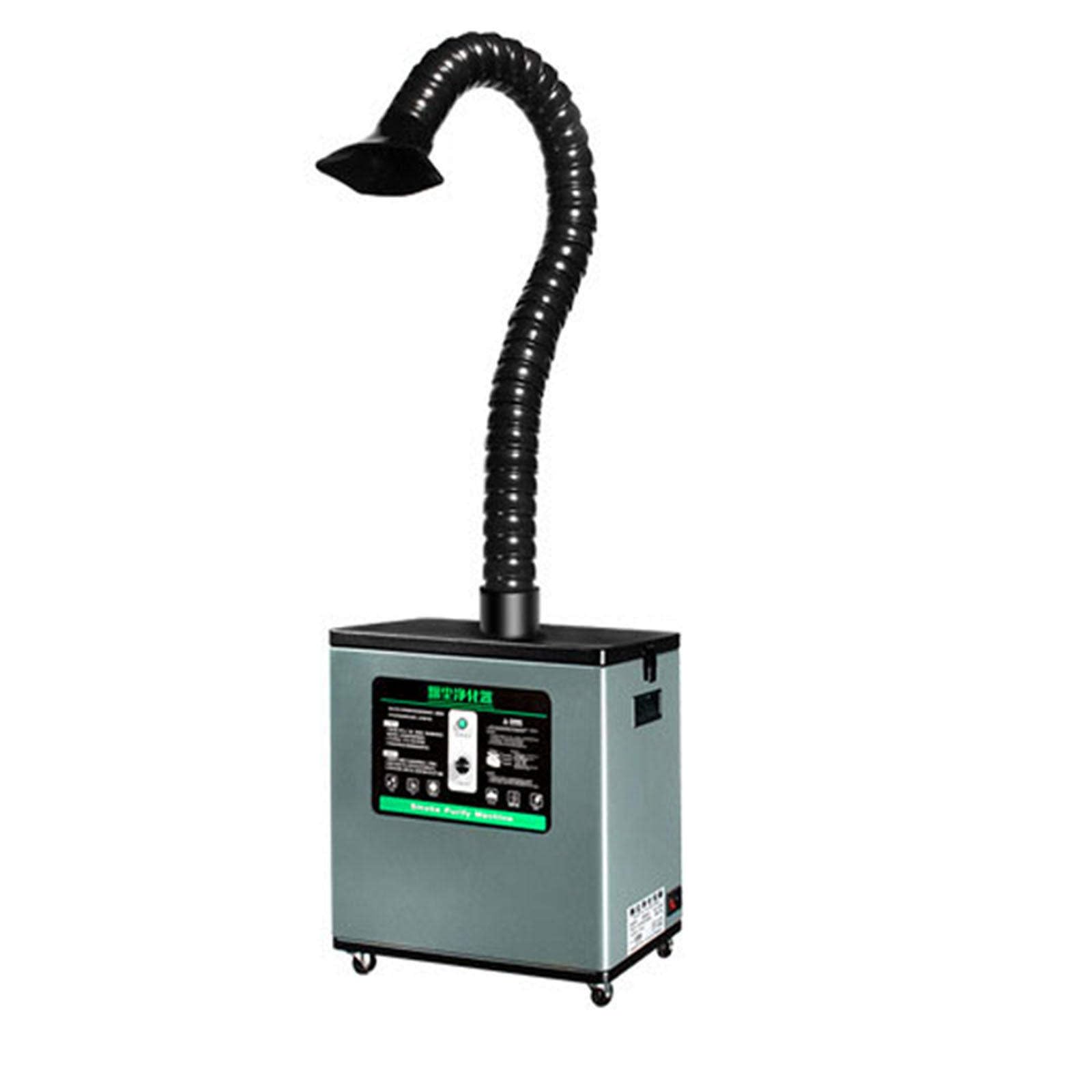 Purificador de humo de estaño para soldadura industrial Ventilador de humo de soldadura móvil Colector de polvo para fumar pequeño,A
