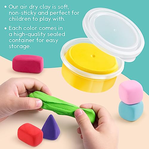 Drama Planet DPN005 Craft Kits For Kids, Make Your Own Mini Desserts With Air Dry Clay thumb #5