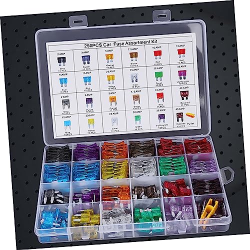 Luxshiny Kit de Fusibles de Auto Estándar 250 piezas Caja Compacta y Segura miniatura 4