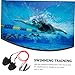 Hemoton Swimming Resistance Band with Swim Training Fins Swim Belt for Swim Training Strength Training Tool Resistance for Enhanced Performance