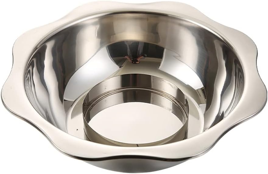 Olla de Acero Inoxidable para Cocina de Inducción, 40 cm