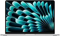 Apple 2025 MacBook Air (de 13 polegadas, Processador M4 da Apple com CPU 10‑core e GPU 8‑core, 16GB Memória unificada, 256 GB) - Prateado