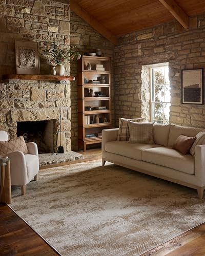 Tapete decorativo Loloi Townes beige 7'10 x 10'