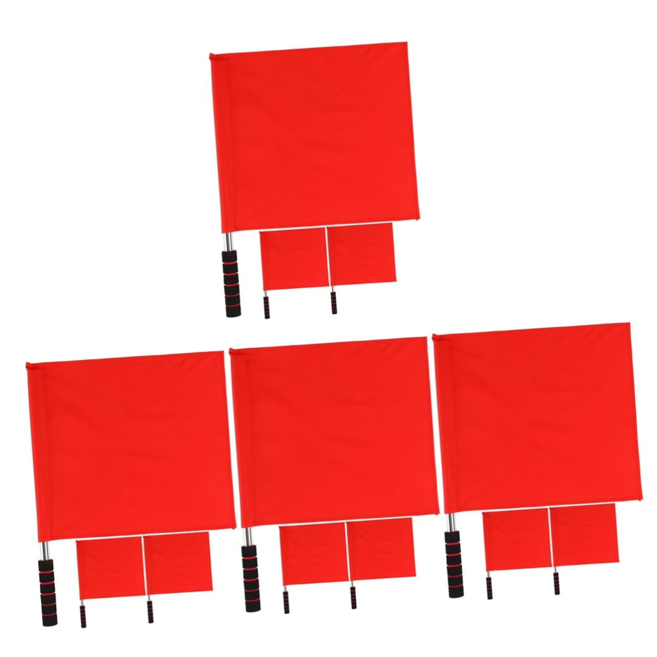 Toyvian 4 Ensembles Drapeaux Drapeaux Pour Événements Colorés Pour Ambiance 3 Pièces * 4