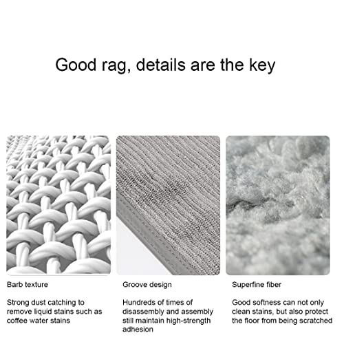 Whisverse 4 pezzi panno panno stracci pad per Mi