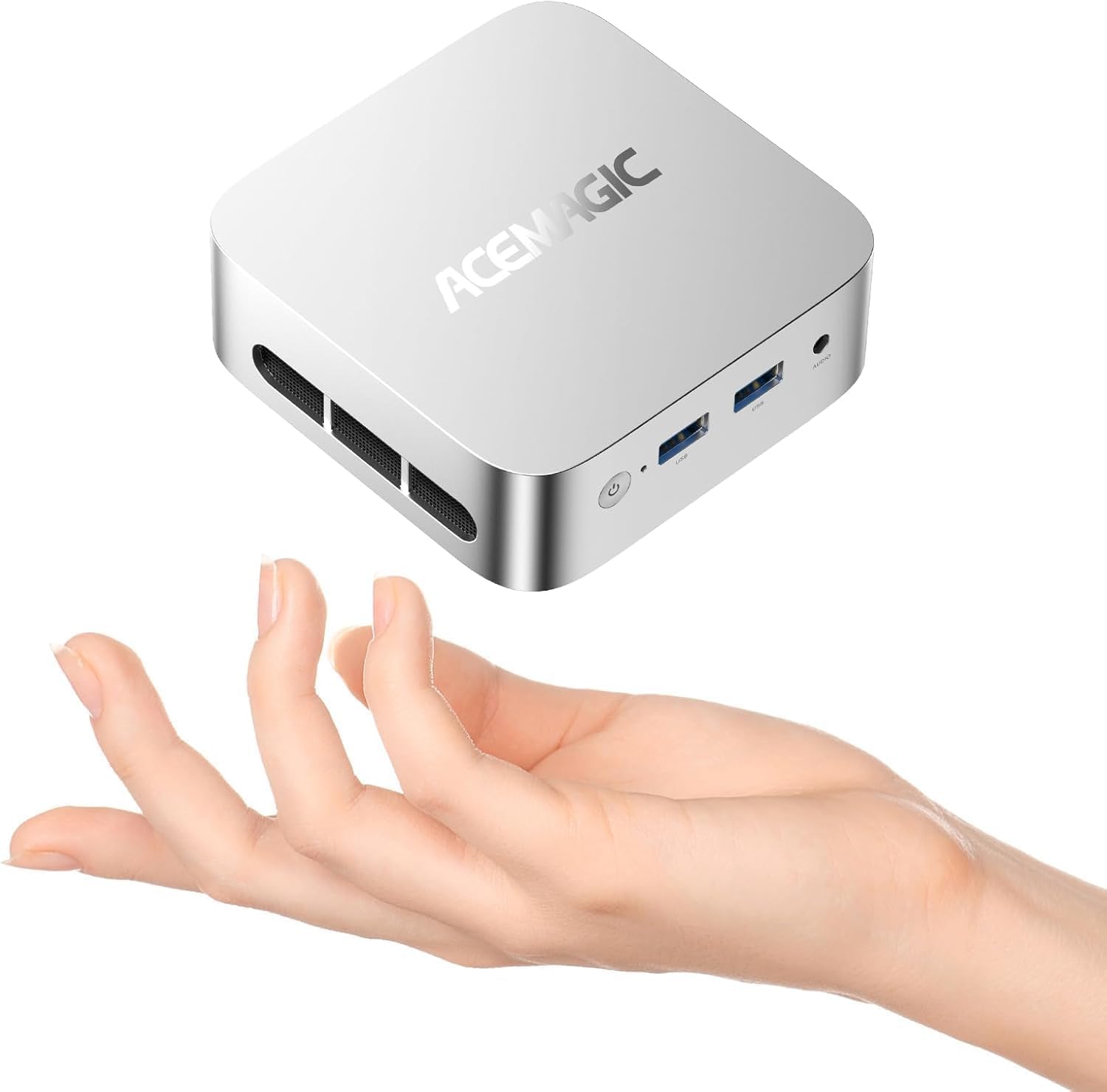 ACEMAGICIAN V1 Mini PC, Twin Lake-N N150 16GB DDR4 1TB SSD Mini Desktop Computer，Doppio Display 4K UHD, WiFi 5, BT4.2 per Ufficio/Lavoro