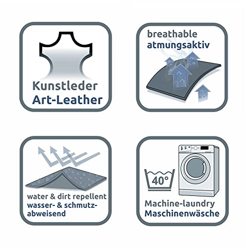 your GEAR Belluno Orthopädisches Hundebett 70x100 cm – Oeko-TEX Hundekorb, waschbar, hygienisch, ergonomisch, komfortabel, ideal als Hundebett große Hunde - auch als Katzenbett