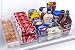 Sorbus Refrigerator and Freezer Storage Organizer Bins Stackable Pantry Storage with Handles, 4 Piece Set