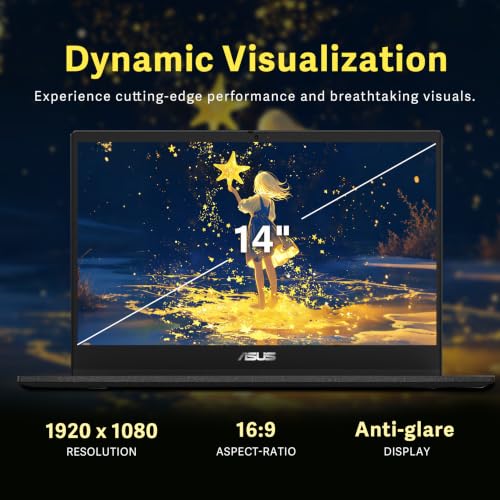 Image of ASUS Chromebook CM1402 14 inch FHD Anti-Glare Laptop, MediaTek Kompanio 520, 4GB LPDDR4X, 224GB Storage(64GB eMMC+160GB Docking Station Set), HD Webcam, WiFi 6, Bluetooth, Chrome OS, Gray