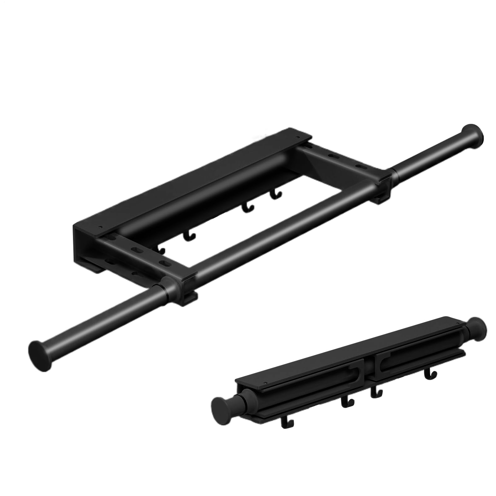 Rack de séchage de vêtements mural rétractable et pliable en métal lourd