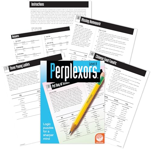 Perplexors puzzle books