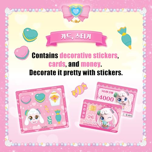 Cupcake Friends Catch Teenieping juguetes coreanos para tardes de juego y decoración infantil 3