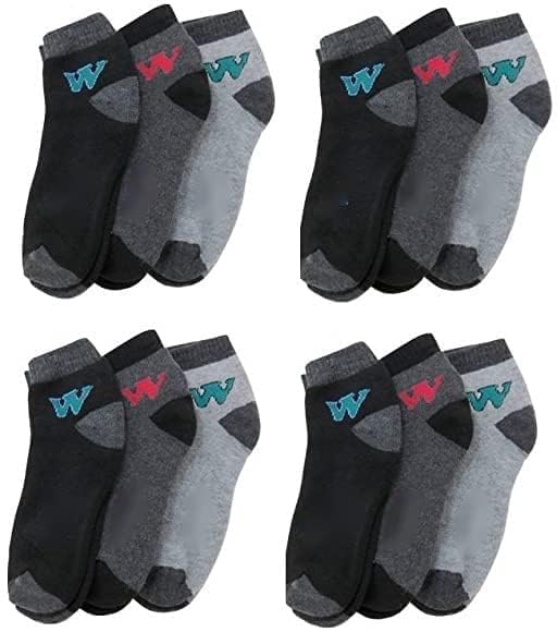 Casual Formal Socks for Men & Women Regular Ankle Lengh Towel Socks Soft Breathble Lycra Office Unisex W Socks-image-23