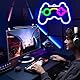 SPINNE LUCAS Gamer Neon Schild, Gaming Zubehör, Gaming Deko, LED Deko, Gaming LED, LED Schild, Gaming Zimmer Neon Sign, Leuchtreklame,Internet Cafe Game Room Bar Party Deko (Stromversorgung über USB)