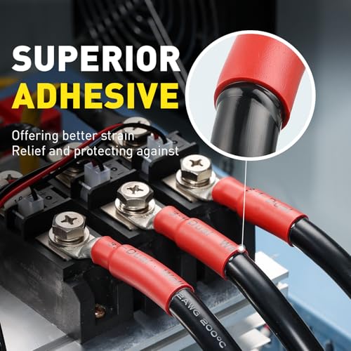 image for haisstronica 300PCS Heat Shrink Tubing,3:1 Ratio Marine Heat Shrink Tu