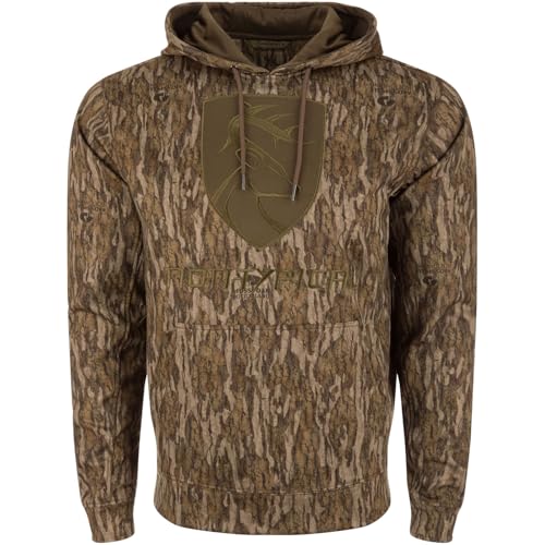 Drake Waterfowl Men's Non-Typical Performance Hunting Hoodie | Warm Stretch Fleece Layer w/Agion Active X2 & Kangaroo Pocket