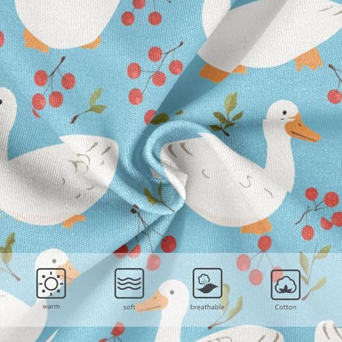 Wusikd Gooes Cherry Girls' Underwear Cotton Girls Briefs Soft Toddler Underwear 2T3