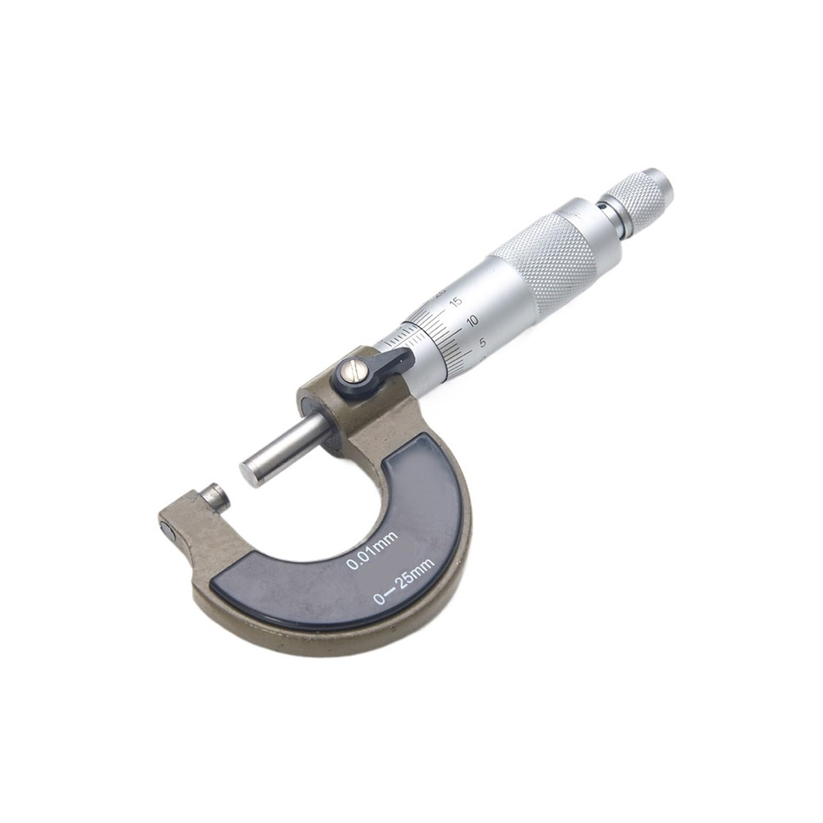 Flglqutsv One Color Micrometer Carbide Mechanical Outer Diameter Micrometer 0-25 25-50 50-75 75-100 100-125 125-150 150-175 175-200Mm Micrometer(175-200Mm (0.007Mm))