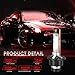 Torchbeam D4S HID Xenon Replacement Bulbs, 6000K Diamond White, 35W with Metal Stents Base, for 12V Car, Pack of 2
